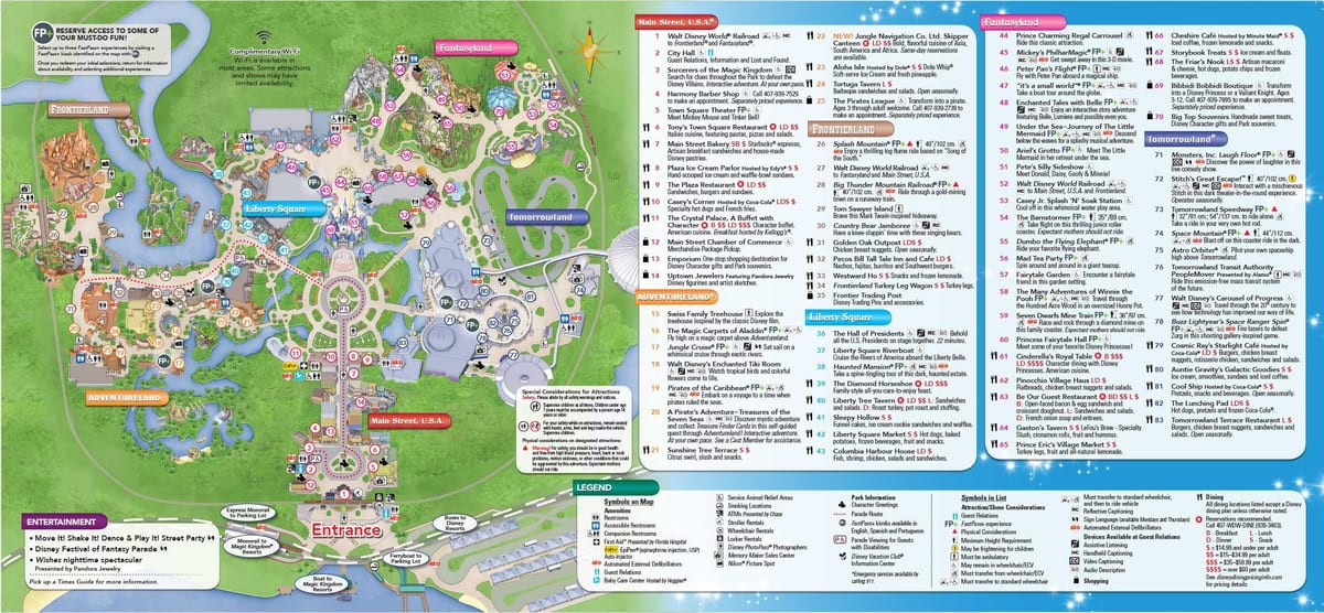 Disney World peta Orlando