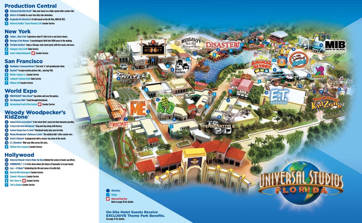 Orlando Universal peta